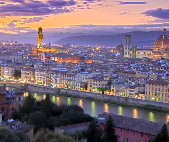 Tramonto a Firenze - Sunset in Florence